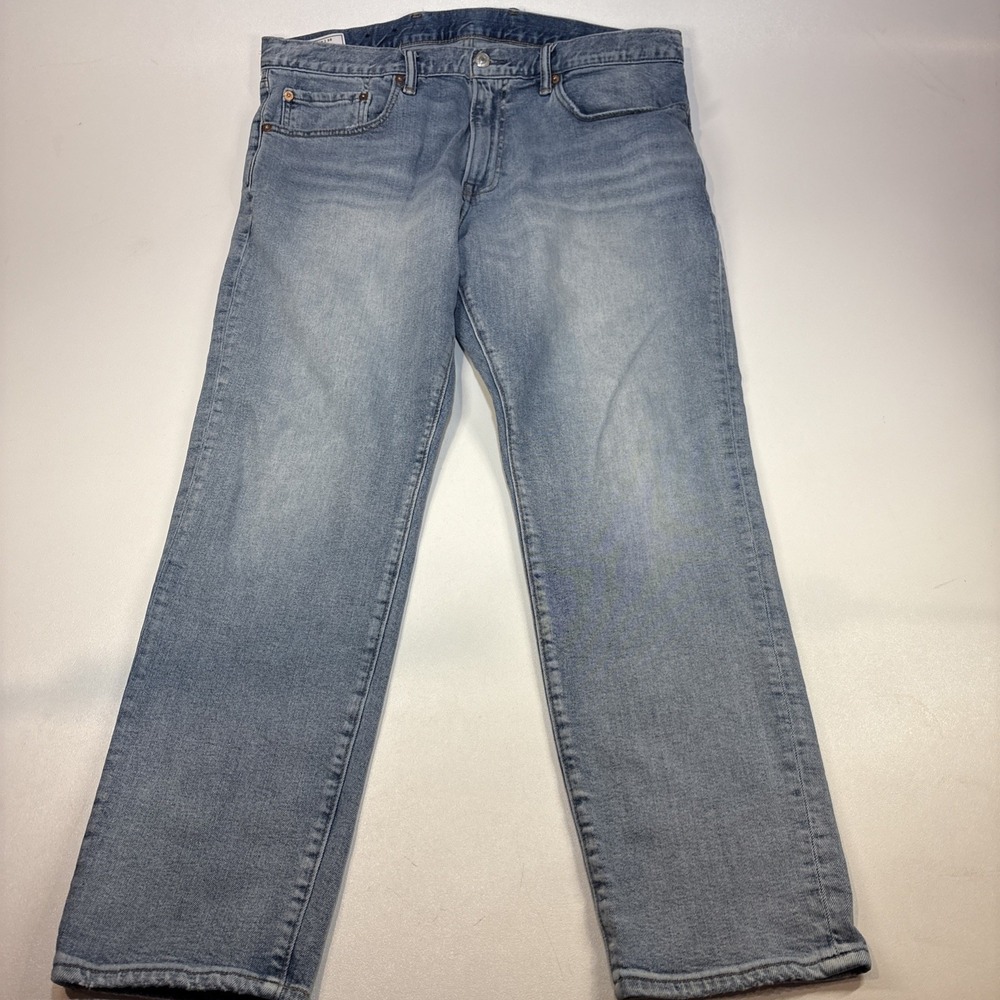 GAP Jeans Mens 36x30 Blue Slim GapFlex Denim Mid Rise Straight Classic Fit Pants